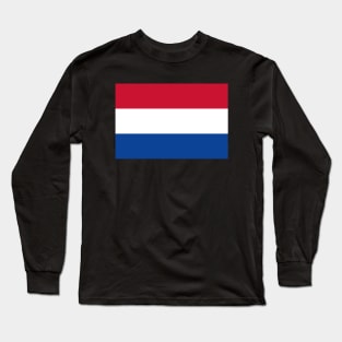 Flag of Netherlands Long Sleeve T-Shirt